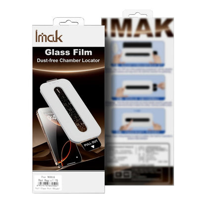 IMAK Tempered Glass For Xiaomi Redmi Turbo 5 Max 5G  /  Poco X8 Pro Max 5G Full Screen Protector Full Glue Film with Dust-free Installation Tool (Fingerprint Unlock)