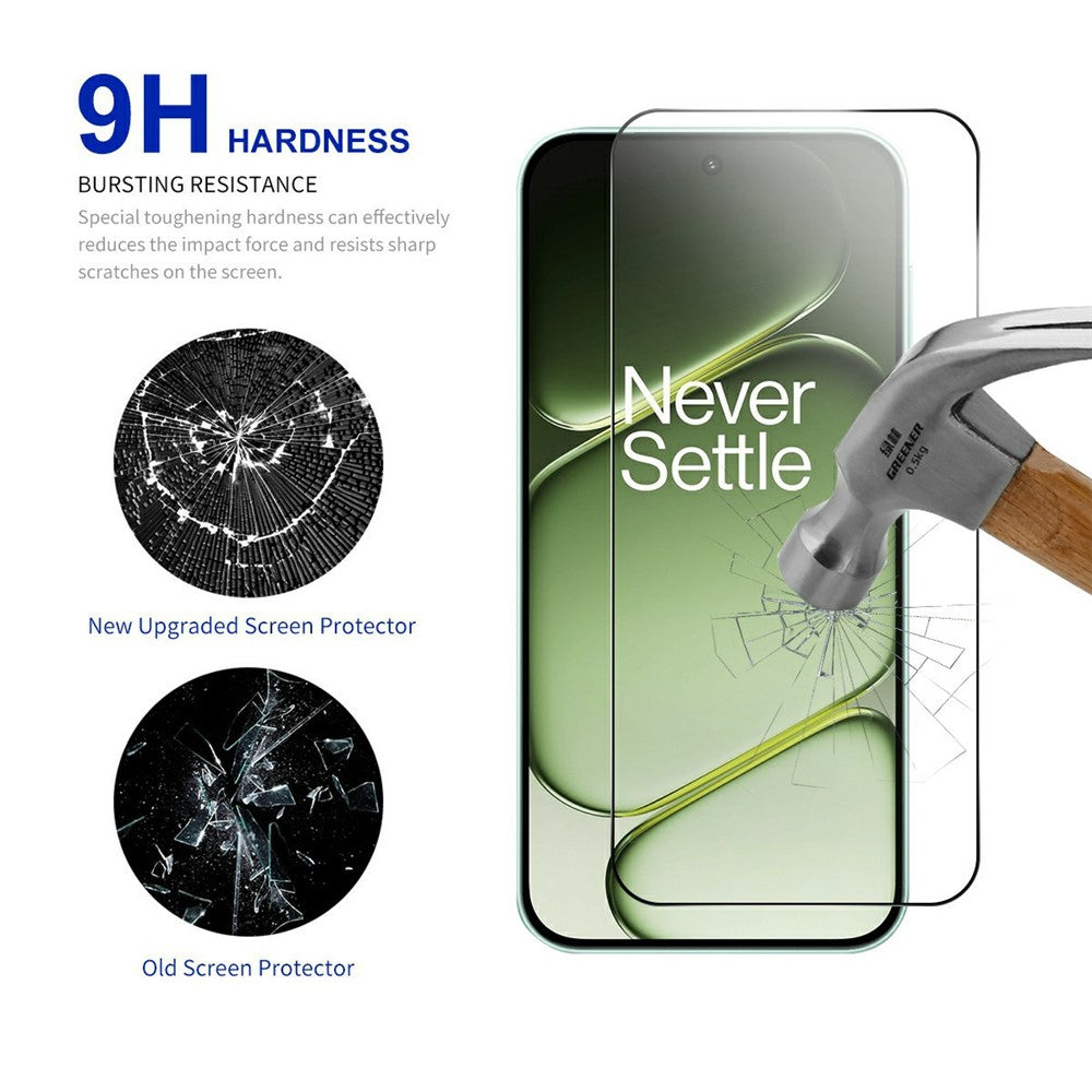 RURIHAI For OnePlus Turbo 6 5G / Turbo 6V 5G / Nord 6 5G Screen Protector High Aluminum-Silicon Glass Phone Screen Film