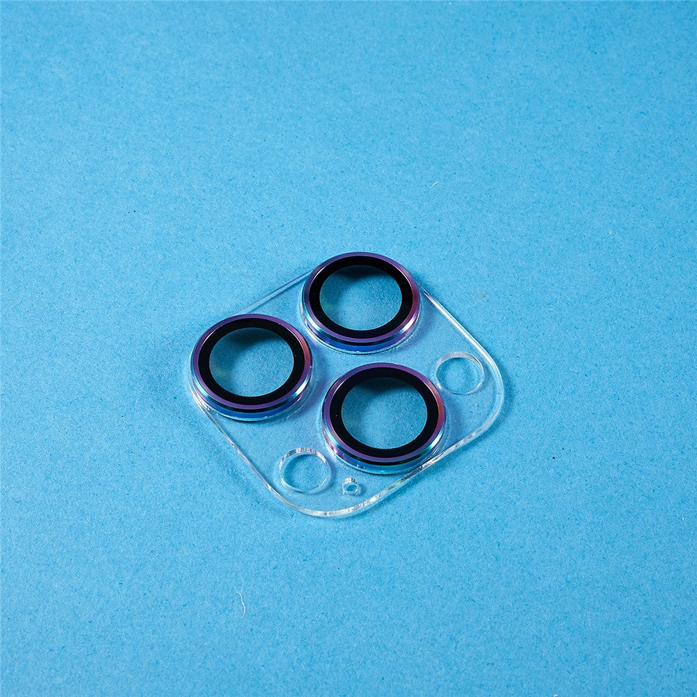 RURIHAI Phone Rear Camera Lens Protector For iPhone 14 Pro / 14 Pro Max Hard Metal + Acrylic Anti-scratch HD Clear Lens Film