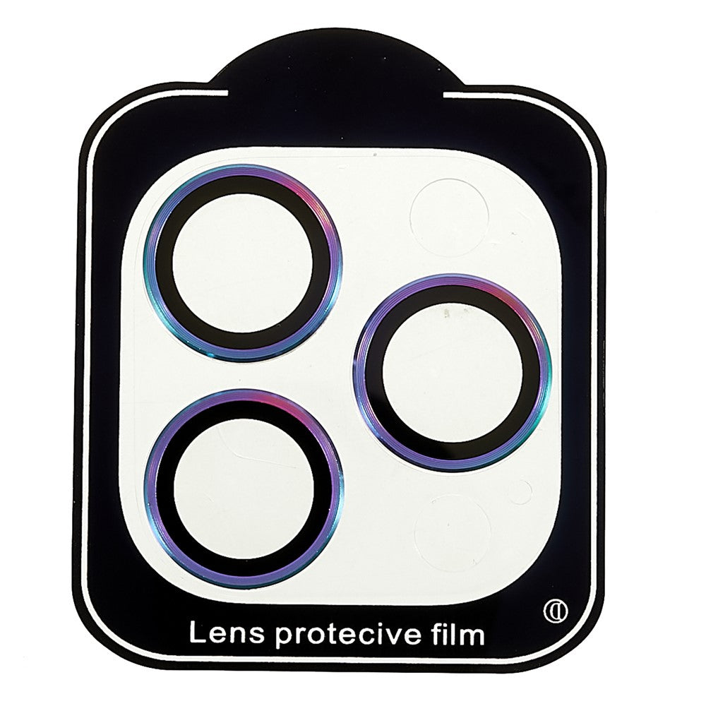 RURIHAI Phone Rear Camera Lens Protector For iPhone 14 Pro / 14 Pro Max Hard Metal + Acrylic Anti-scratch HD Clear Lens Film
