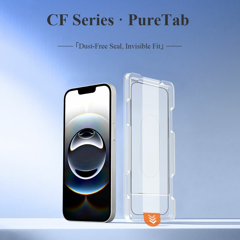 LEREACH 2Pcs For iPhone 17e / 16e Tempered Glass Full Screen Protector Anti-Fingerprint Film with Dust-Free Installation Tool
