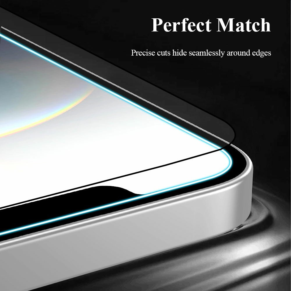 LEREACH 2Pcs For iPhone 17e / 16e Tempered Glass Full Screen Protector Anti-Fingerprint Film with Dust-Free Installation Tool