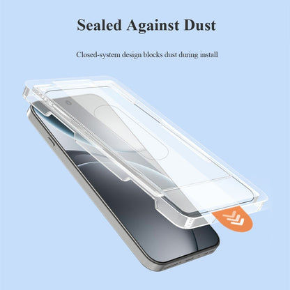 LEREACH 2Pcs For Oppo Find X9 Ultra 5G Tempered Glass Full Screen Protector Anti-Fingerprint Film with Dust-Free Installation Tool