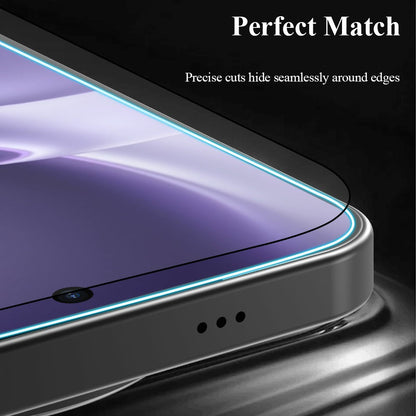 LEREACH For vivo X300 Pro 5G Tempered Glass Full Screen Protector Anti-Fingerprint Film with Dust-Free Installation Tool