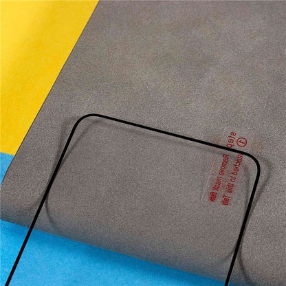 For Xiaomi Redmi A7 Pro 4G (171.56mm) Tempered Glass Silk Printing Side Glue Full Coverage Screen Protector