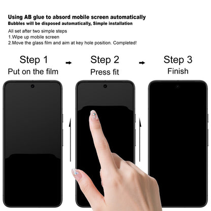 IMAK For Oppo Find N6 5G Anti Peep Tempered Glass Screen Protector Full Coverage