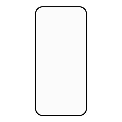 For Honor 600 5G / 600 Pro 5G Full Screen Protector Full Glue Arc Edge HD High Aluminium-silicon Glass Film with Black Silk Print Edge (Fingerprint Unlock)