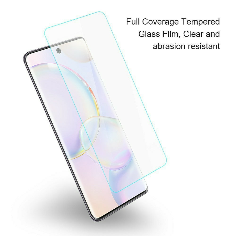 AMORUS For Honor 600 5G  /  600 Pro 5G High Aluminum-silicon Glass Film Anti-Scratch 2.5D Arc Edge Screen Protector, NOT Complete Covering