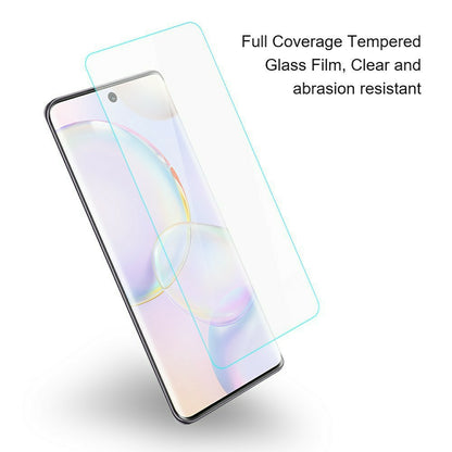 AMORUS For Honor 600 5G  /  600 Pro 5G High Aluminum-silicon Glass Film Anti-Scratch 2.5D Arc Edge Screen Protector, NOT Complete Covering