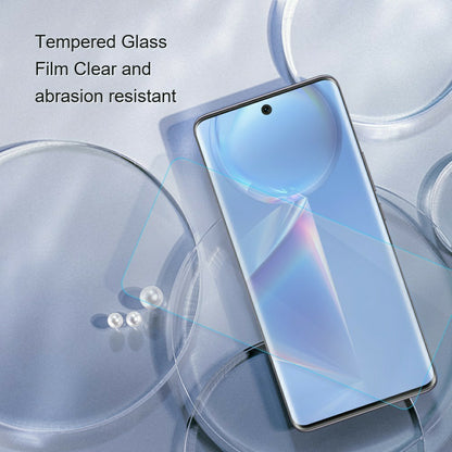 AMORUS For Honor 600 5G  /  600 Pro 5G High Aluminum-silicon Glass Film Anti-Scratch 2.5D Arc Edge Screen Protector, NOT Complete Covering