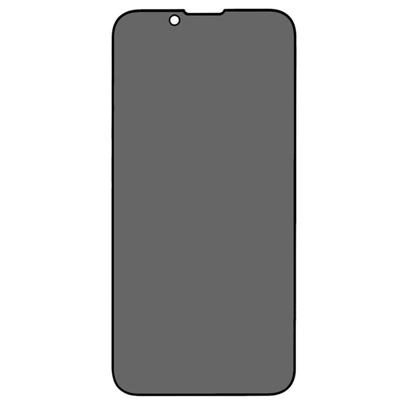 For iPhone 16e / iPhone 17e Anti-spy Screen Protector Full Glue Bright Silk Printing Edge Matte Full Cover Tempered Glass Film