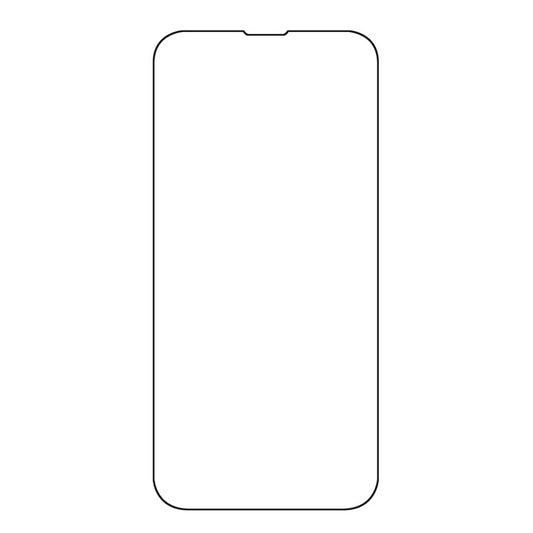 For iPhone 16e / iPhone 17e Tempered Glass Screen Protector Side Glue Silk Printing Full Screen Film