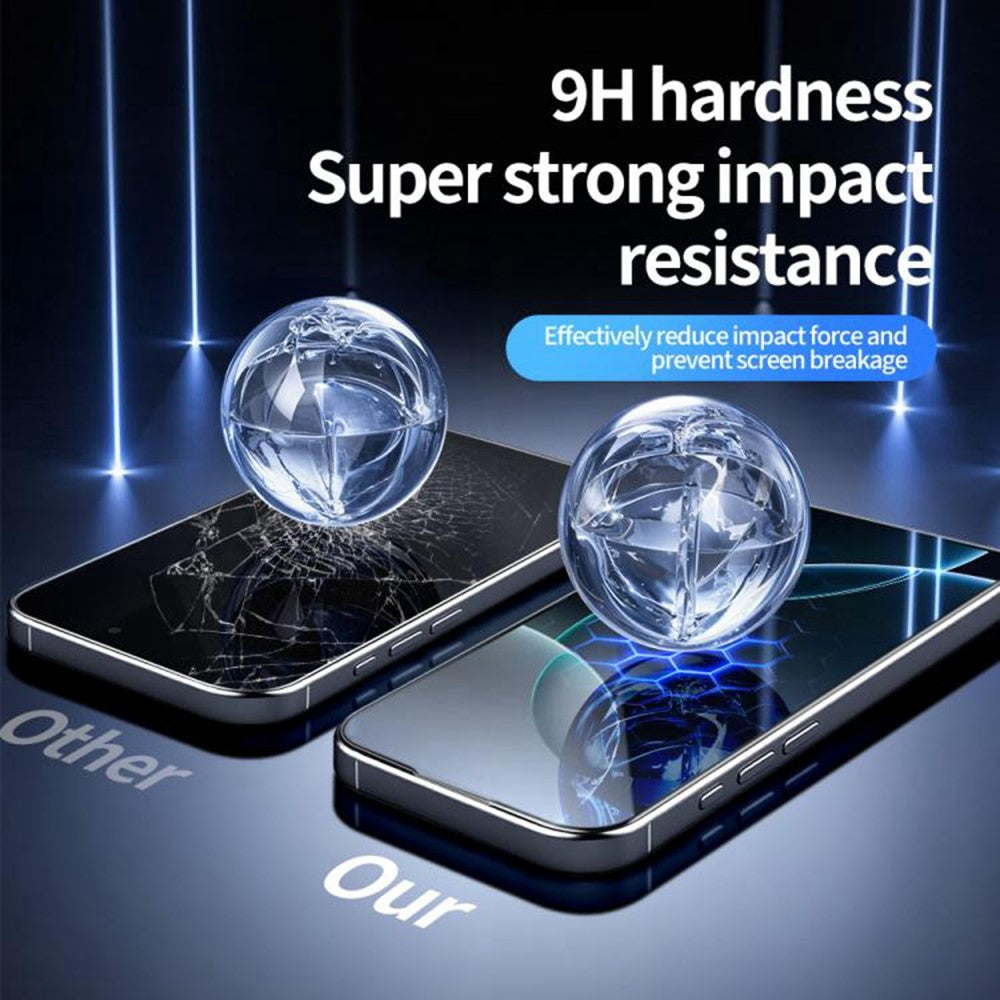 DO AS YOU WISH For Samsung Galaxy A57 5G Screen Protector Silk Printing Full Glue High Aluminum-silicon Glass Film