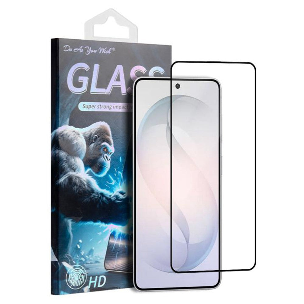 DO AS YOU WISH For Samsung Galaxy S26 Screen Protector Silk Printing Full Glue High Aluminum-silicon Glass Film