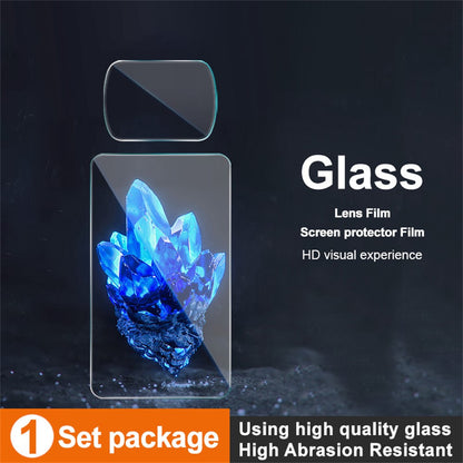 IMAK For DJI Osmo Pocket 4 Camera Tempered Glass Screen Protector + Lens Protector Kit