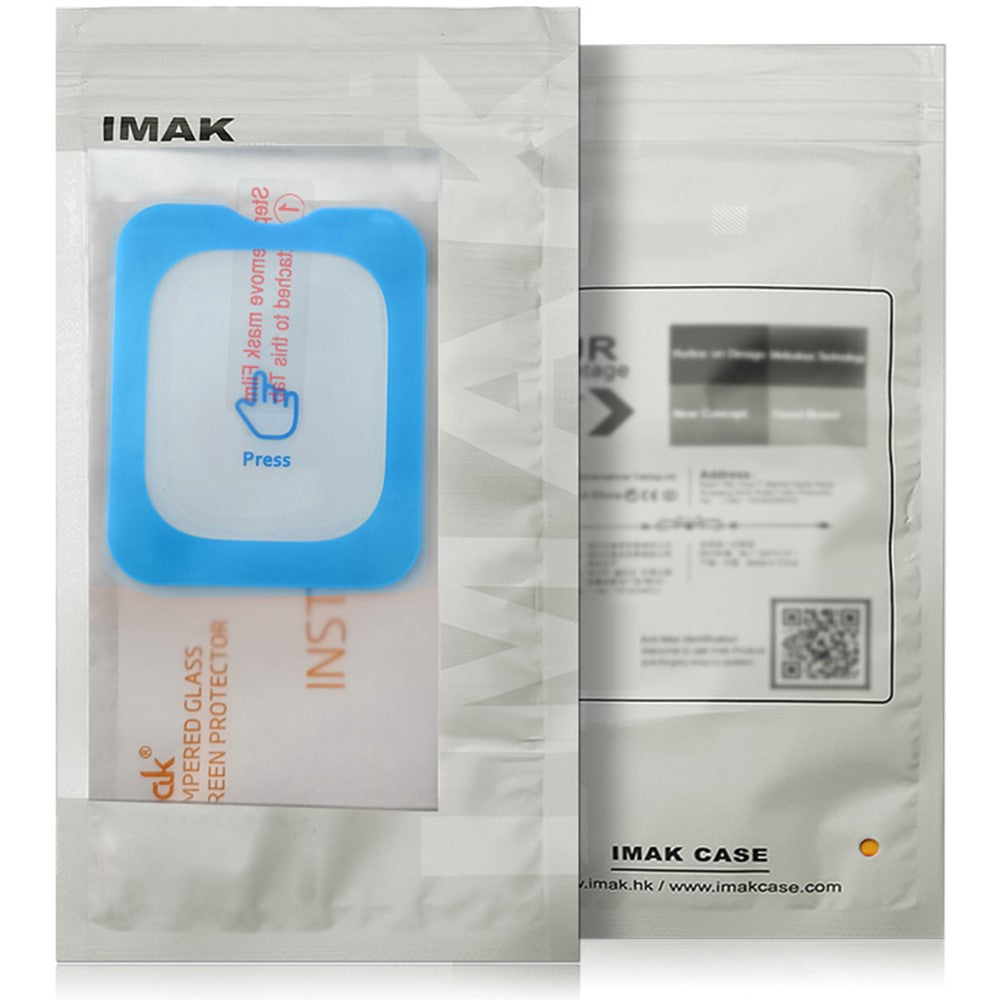 IMAK For DJI Osmo Pocket 4 Tempered Glass Screen Protector + Lens Film Set with Self Positioning Frame