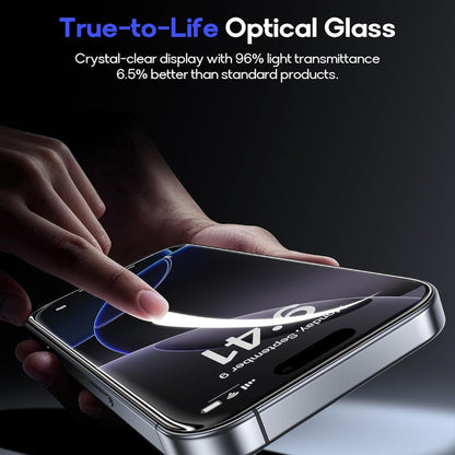 For iPhone 14 25Pcs Full Cover Screen Protector Silk Printing Ultra Clear High Aluminium-silicon Glass Film