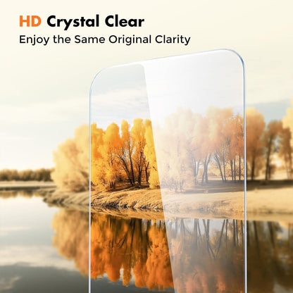 For iPhone 14 25Pcs Screen Protector Ultra Clear High Aluminium-silicon Glass Anti-fingerprint Film (Not Complete Covering)