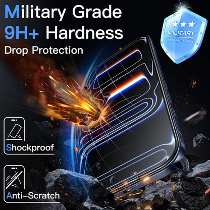 For iPhone 14 Corning Gorilla Glass Full Screen Protector 9H Hardness Anti-Fingerprint Silk Printing Film