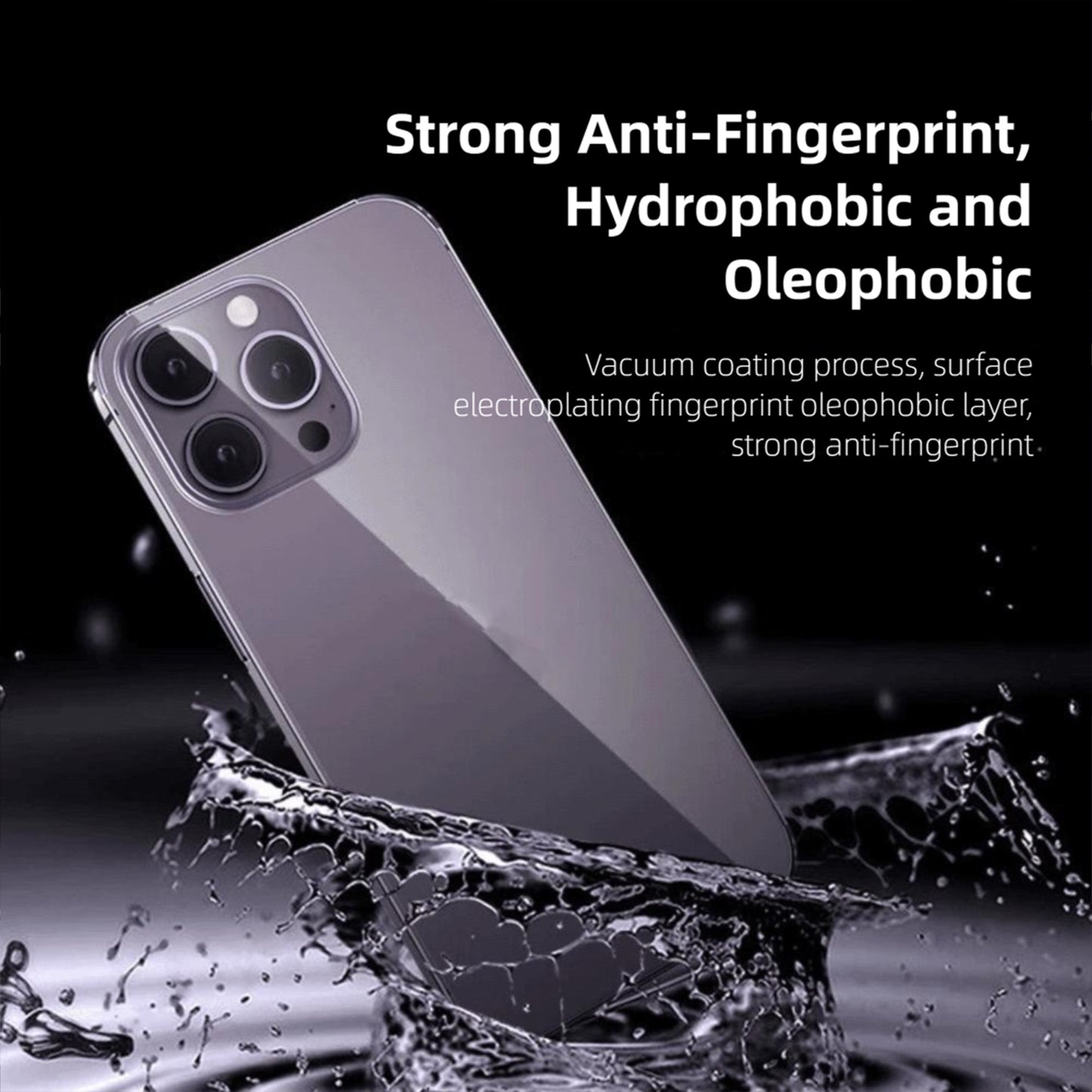 For iPhone 14 5Pcs Back Screen Protector Full Coverage Matte TPU Hydrogel Film