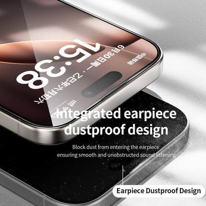 ZGA for iPhone 16e / iPhone 17e Screen Protector Anti-static High Aluminum-Silicon Glass HD Film