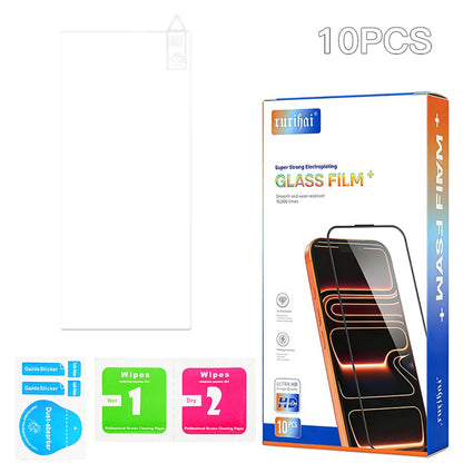 RURIHAI 10Pcs For Samsung Galaxy Z Fold8 Ultra Screen Protector 0.26mm 2.5D Full Glue High Aluminium Silicon Glass Film (NOT Complete Covering)