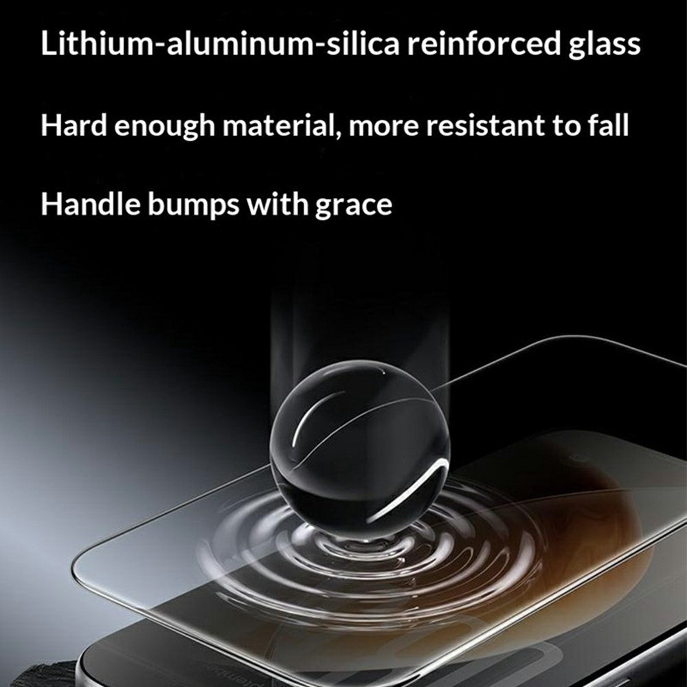 BENKS for iPhone 17 Pro Screen Protector Anti-Scratch Lithium Aluminium-silicon Glass Eye-Friendly HD Film