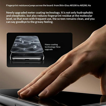 BENKS for iPhone 17 Pro Screen Protector Anti-Scratch Lithium Aluminium-silicon Glass Eye-Friendly HD Film