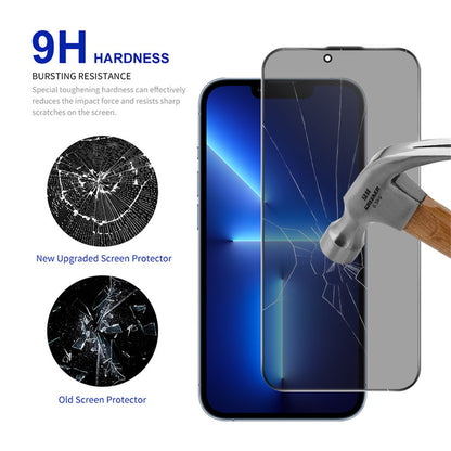 RURIHAI For iPhone 14 Plus  /  13 Pro Max Privacy Screen Protector AR Anti-Reflective High Aluminium-Silicon Glass Film