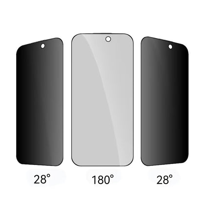 RURIHAI For iPhone 14 Plus  /  13 Pro Max Privacy Screen Protector AR Anti-Reflective High Aluminium-Silicon Glass Film