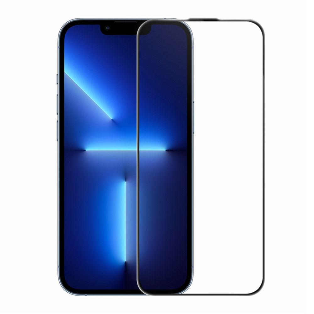 RURIHAI For iPhone 13 Pro Max  /  14 Plus Full Screen Protector AR Anti-Reflective HD Clear Tempered Glass Flim