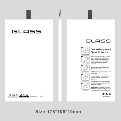 For iPhone 14 Screen Protector AR Anti-Reflective Silk Printing Clear High Aluminium-silicon Glass Film
