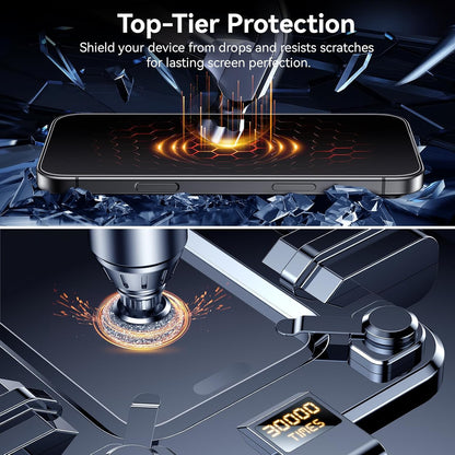 For iPhone 14 Screen Protector Anti-Glare Matte Anti-Fingerprint Tempered Glass Film