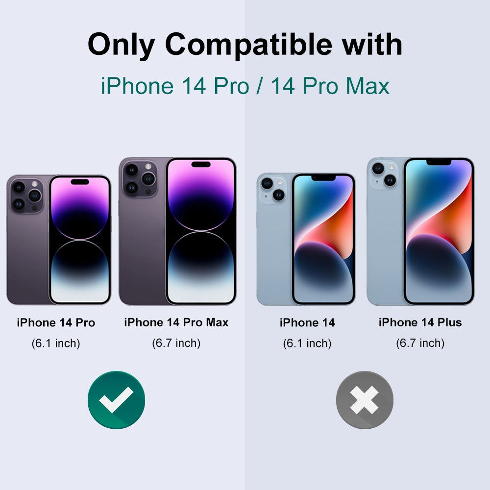 NORTHJO 1 Set For iPhone 14 Pro Max / 14 Pro Camera Lens Protector Tempered Glass+CD Vein Metal Ring Rear Lens Film