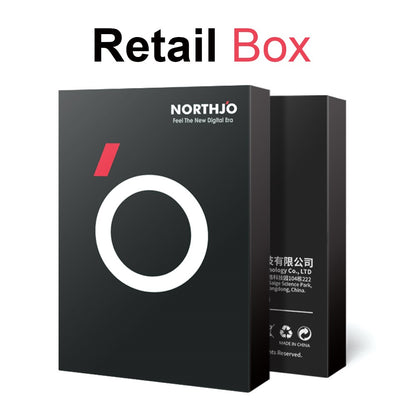 NORTHJO 1 Set For iPhone 14 Pro Max / 14 Pro Camera Lens Protector Tempered Glass+CD Vein Metal Ring Rear Lens Film