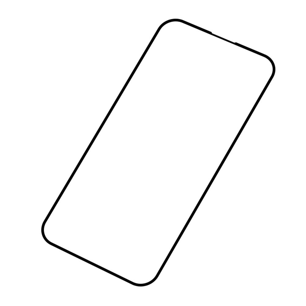 RURIHAI Screen Protector for iPhone 15 High Aluminum-silicon Glass Full Glue Secondary Hardening Film