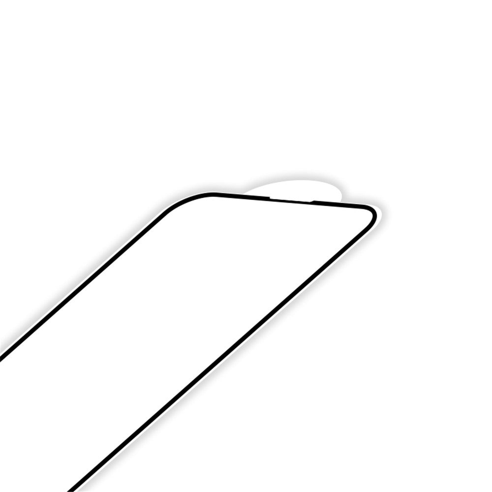 RURIHAI For iPhone 15 Plus 0.26mm Screen Protector High Aluminum-silicon Glass Secondary Hardening Full Glue Film