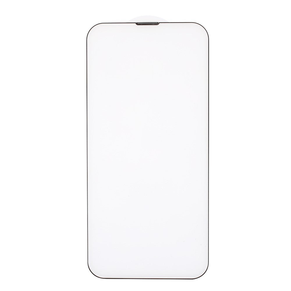 For iPhone 15 Plus Full Coverage Screen Protector Dust-proof High Aluminium-silicon Glass Silk Printing Film