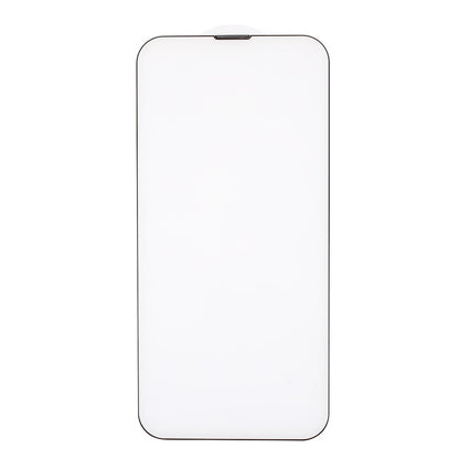 For iPhone 15 Plus Full Coverage Screen Protector Dust-proof High Aluminium-silicon Glass Silk Printing Film
