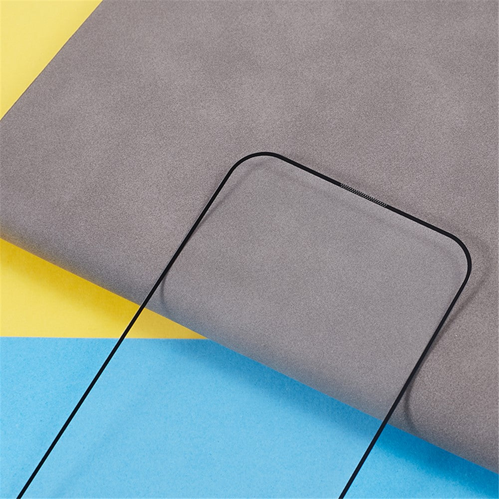 For iPhone 15 Pro Max Full Coverage Screen Protector Side Glue 9D Tempered Glass Film