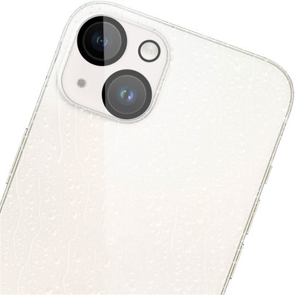IMAK For iPhone 15 / 15 Plus Integrated Camera Lens Film Tempered Glass Lens Protector + Acrylic Lens Cap