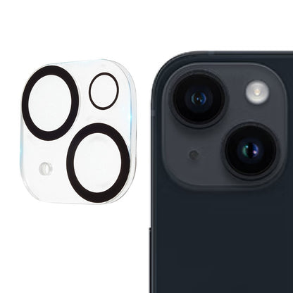 Tempered Glass Camera Lens Protector for iPhone 15 / 15 Plus Anti-scratch HD Clear Phone Lens Film