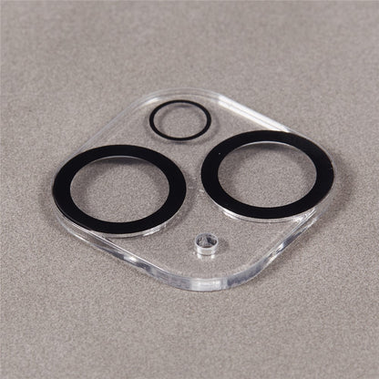 For iPhone 15 / 15 Plus Tempered Glass Camera Lens Protector Ultra Clear Anti-scratch Phone Lens Film