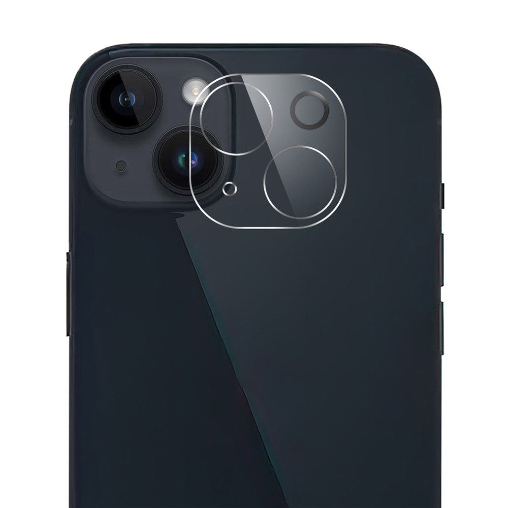Camera Lens Protector for iPhone 15 / 15 Plus , 9H Tempered Glass Scratch Resistant Clear Phone Back Lens Film