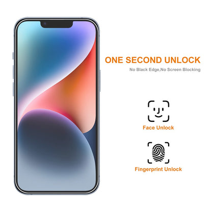 ENKAY HAT PRINCE 2Pcs 9H 2.5D Film for iPhone 15 Plus High Aluminium-silicon Glass 0.26mm Screen Protector