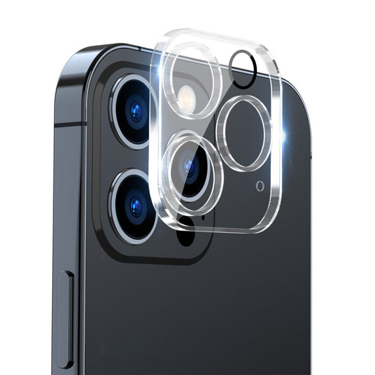 ENKAY HAT PRINCE For iPhone 15 Pro / 15 Pro Max Camera Lens Protector HD Tempered Glass Full Coverage Lens Guard