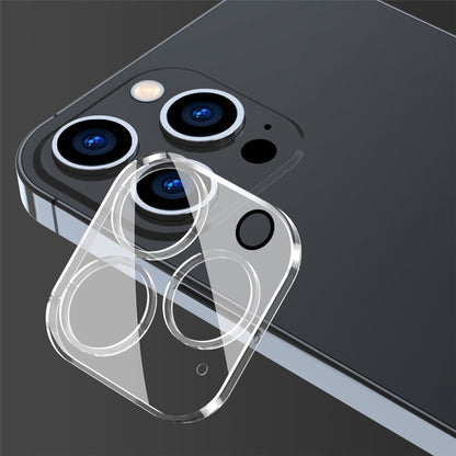 ENKAY HAT PRINCE For iPhone 15 Pro / 15 Pro Max Camera Lens Protector HD Tempered Glass Full Coverage Lens Guard