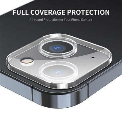 ENKAY HAT PRINCE For iPhone 15 / 15 Plus Camera Lens Protector Tempered Glass Scratch-Resistant Camera Cover Film
