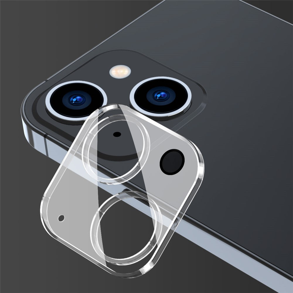 ENKAY HAT PRINCE 2Pcs For iPhone 15 / 15 Plus Back Camera Lens Film Full Cover Tempered Glass HD Lens Protector