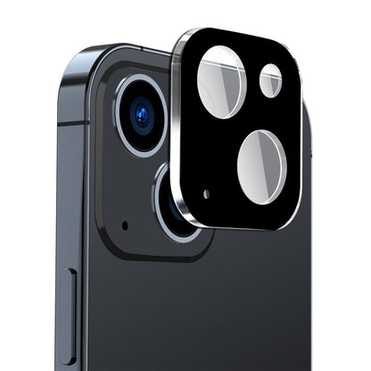 ENKAY HAT PRINCE For iPhone 15 / 15 Plus Tempered Glass Camera Lens Protector Full Cover Silk Printing Lens Film